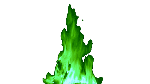 green fire gif
